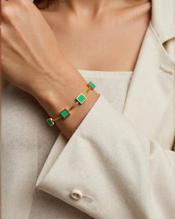 Emerald Edge Bracelet