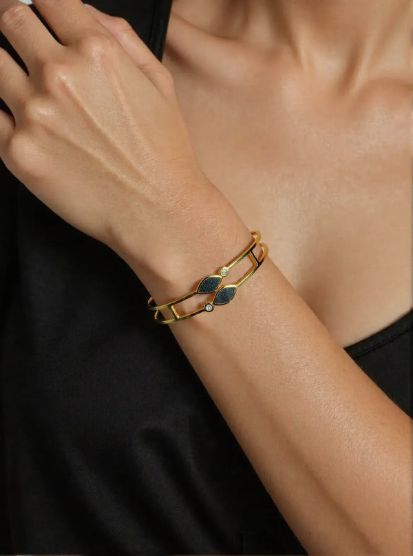 Noir Luxe Bangle
