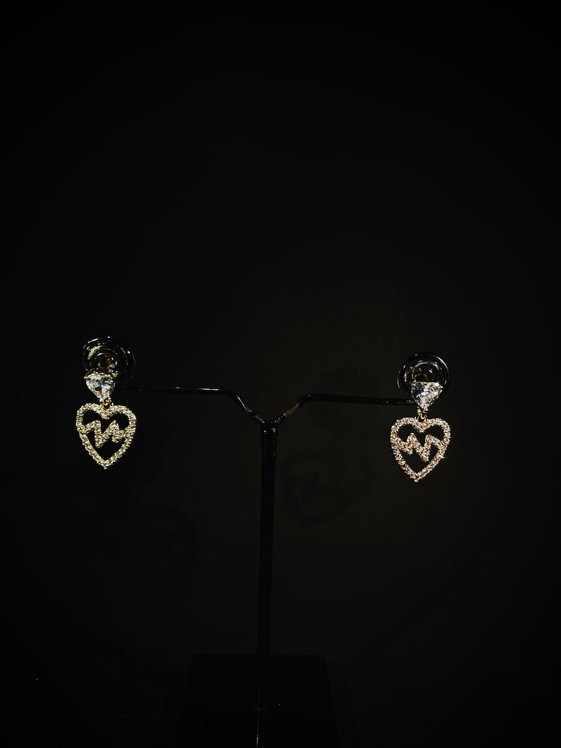 Double Heart Glitz