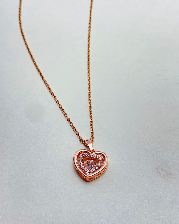Blush Heart Locket