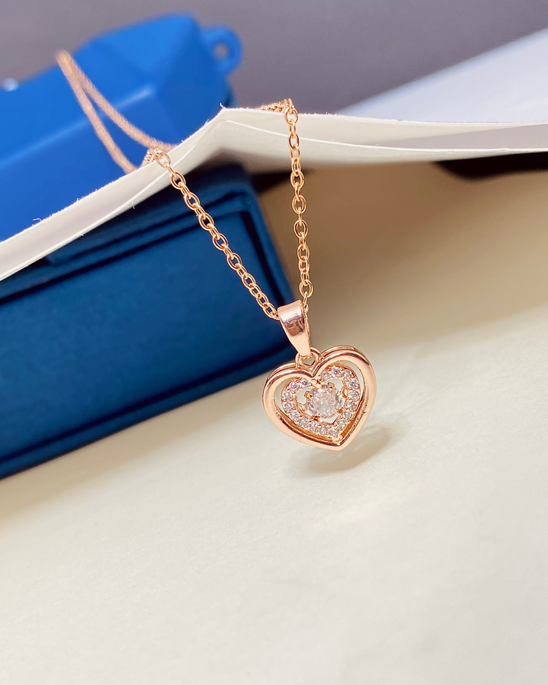 Blush Heart Locket