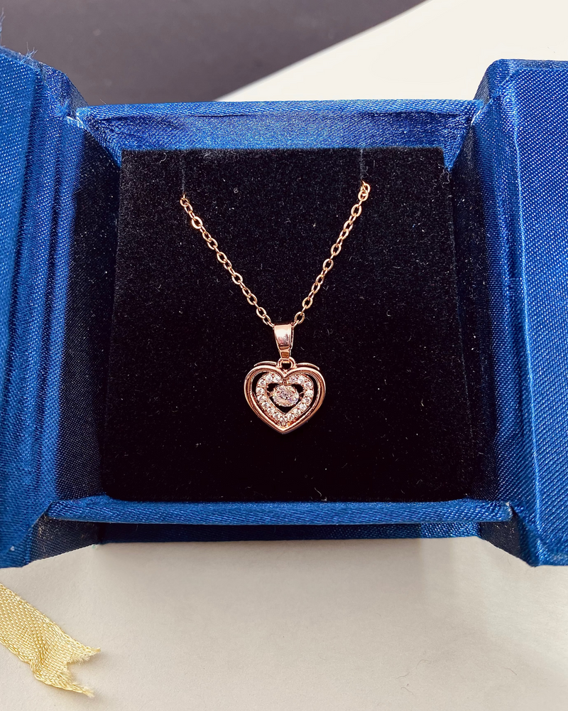 Blush Heart Locket