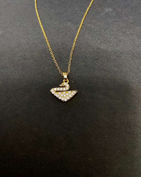 Shimmering Crown Pendant