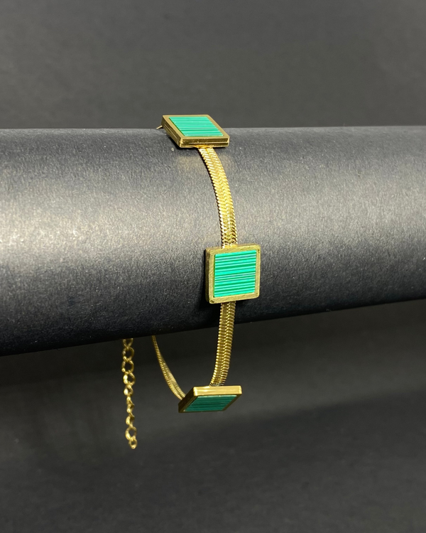 Emerald Edge Bracelet