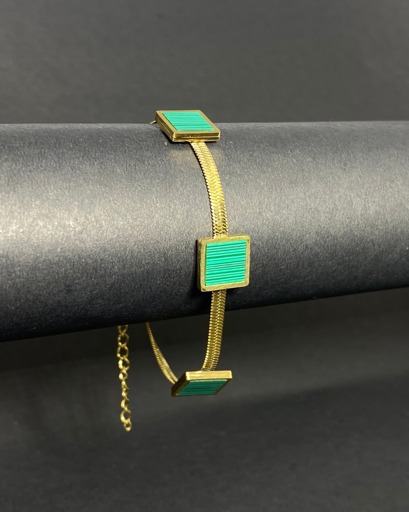 Emerald Edge Bracelet