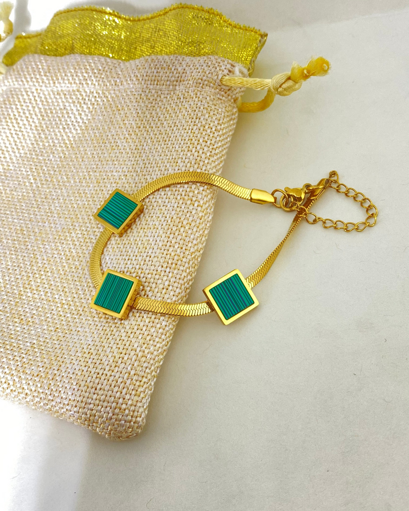 Emerald Edge Bracelet
